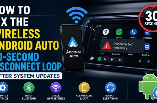How to Fix the Wireless Android Auto 30-Second Disconnect Loop After System Updates