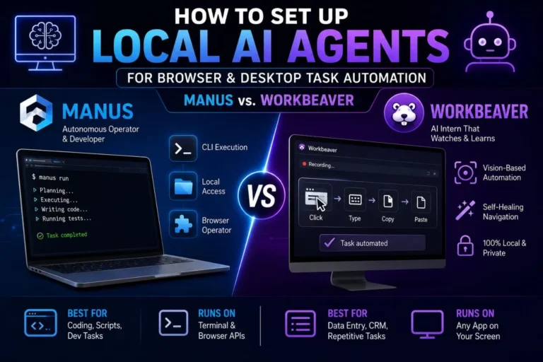 How to Set Up Local AI Agents for Browser and Desktop Task Automation