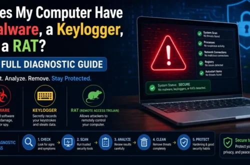 Does My Computer Have Malware, a Keylogger, or a RAT? Full Diagnostic Guide