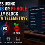 Does Using NextDNS or Pi-hole Really Block Smart TV Telemetry?
