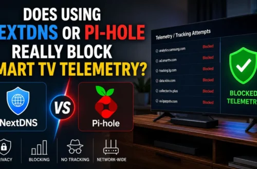 Does Using NextDNS or Pi-hole Really Block Smart TV Telemetry?