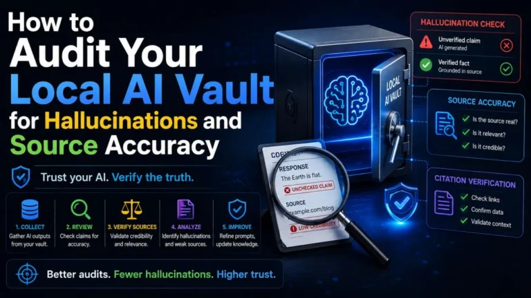 How to Audit Your Local AI Vault for Hallucinations and Source Accuracy